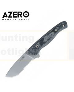 Azero A212222 Micarta Handle Knife w Molle Sheath - 230mm