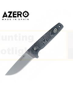Azero A214222 Micarta Handle Knife w Molle Sheath - 225mm
