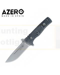 Azero A216222 Micarta Handle Knife w Molle Sheath - 240mm