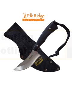 Elk Ridge Evolution K-ERE-FIX012BK Wooden Handle Skinner Knife