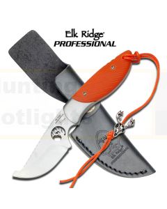 Elk Ridge K-EP-002OR Pro G10 Orange Skinner Knife