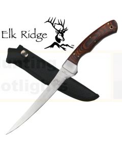 Elk Ridge K-ER-028 Fillet Knife w Pakkawood Handle
