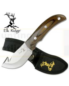 Elk Ridge K-ER-108 Wood Gut Hook Skinner Knife