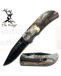 Elk Ridge K-ER-118CA Brass & Camo Pocket Knife