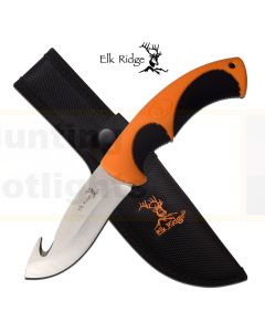 Elk Ridge K-ER-200-02G Orange Handle Gut Hook Blade
