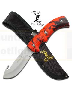 Elk Ridge K-ER-274RC Gut Hook Skinner Knife - Red Camo