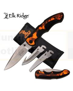 Elk Ridge K-ER-942OC Folding Knife w Interchangeable Blades