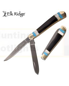 Elk Ridge K-ER-954MSC 2 Blade Pearl Stone Pocket Knife