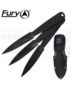 Fury 11404 3 Fury Night Thrower Throwing Knives
