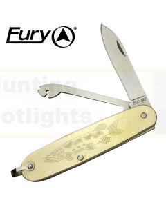 Fury 32361 Fishing Pocket Knife w Hook Remover