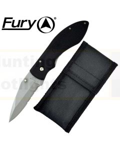 Fury 44480 Black Pad Pocket Knife