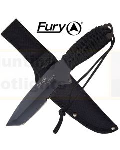 Fury 74425 Outback Black Cord Wrapped Knife