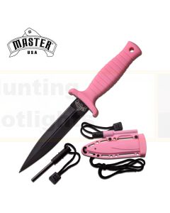 Master USA K-MU-1141PK Pink Dagger with Fire Starter