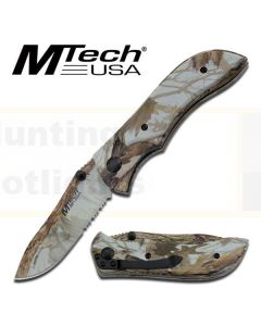 MTech K-MT-104 Camo Pocket Knife w Clip