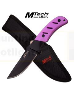 MTech K-MT-20-71PK Pink Rubberised Handle Knife