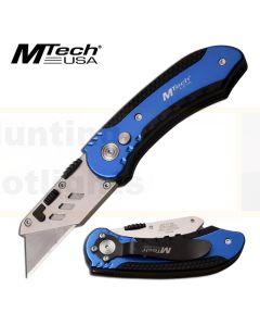 MTech K-MT-UT001BL Blue Utility Blade Folding Knife