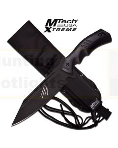 MTech K-MX-8143 Xtreme Black Fixed Blade Knife