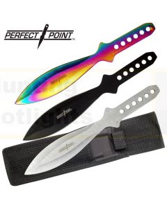 Perfect Point K-TK-114-3 Throwing Knife Taster Set