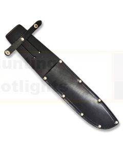 Powa Beam K0250 Riveted Black Leather Knife Sheath
