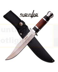 Survivor K-HK-781L Wooden Fixed knife