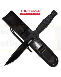 Tac-Force K-TFE-FIX014-BK Evolution Tactical Fixed Blade Knife