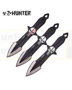 Z-Hunter K-ZB-089-3 Skull Thrower Knife Set - 3 Piece