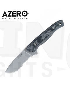 Azero A212222 Micarta Handle Knife w Molle Sheath - 230mm