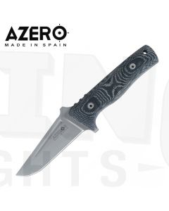 Azero A217222 Micarta Handle Knife w Molle Sheath - 230mm