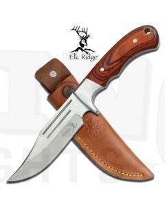 Elk Ridge K-ER-052 Wooden Handle Knife