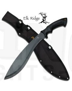 Elk Ridge K-ER-523B Black Curved Machete
