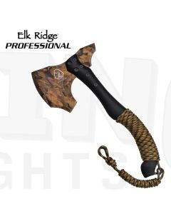 Elk Ridge Professional K-EP-AXE1CA Camo Paracord Axe
