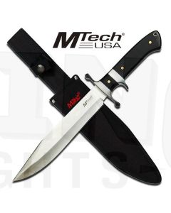 MTech K-MT-20-04 Black & Silver Pakkawood Knife