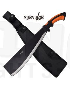Survivor K-SV-MHT001-2 Black & Orange Machete