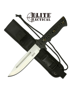 Elite Tactical K-ET-1017 Micarta Handle Knife