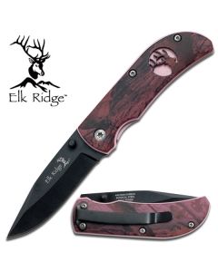 Elk Ridge K-ER-120PC Pink Camo Pocket Knife