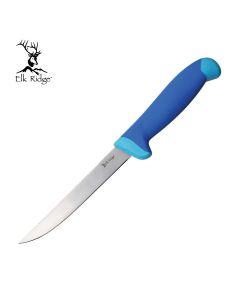 Elk Ridge K-ER-200-05M Blue Fillet & Scaling Knife