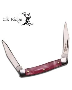 Elk Ridge K-ER-211PK Pink Dual Folding Knife