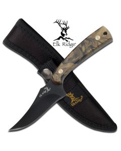 Elk Ridge K-ER-299C Camo Handle Hunting Knife