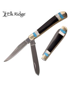 Elk Ridge K-ER-954MSC 2 Blade Pearl Stone Pocket Knife