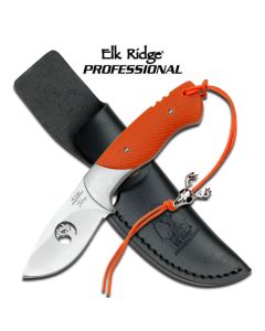 Elk Ridge Professional K-EP-004OR Skinner Knife - Orange