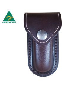 Jcoe Leather MVS Leather Moulded Knife Pouch 90mm