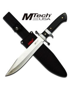MTech K-MT-20-04 Black & Silver Pakkawood Knife