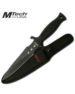 MTech K-MT-454 Black Double Edged Dagger Knife