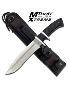 MTech K-MX-8090SL Xtreme Silver Fixed Blade Knife