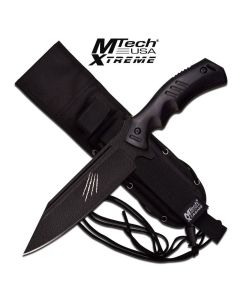 MTech K-MX-8143 Xtreme Black Fixed Blade Knife
