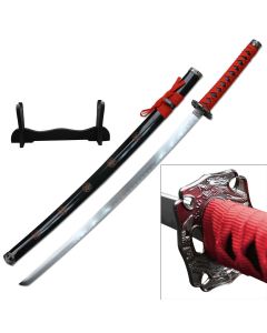 Powa Beam K-SW-72RD Red Samurai Katana