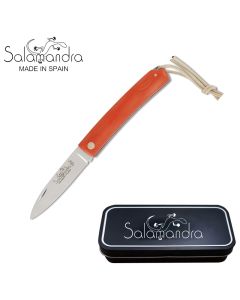 Salamandra A103101 Orange Micarta Pocket Knife 170mm