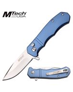 MTech K-MT-1118BL Ball Bearing Blue Pocket Knife