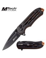 MTech K-MT-1120BZ Black Ball Bearing Pivot Pocket Knife