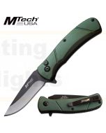 MTech K-MT-1149GN Ball Bearing Green Folding Knife